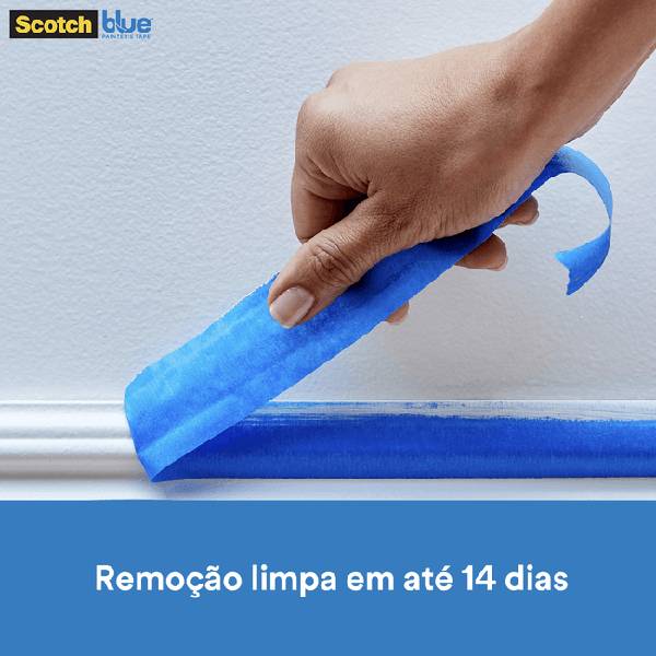 Fita Crepe Profissional Blue Tape