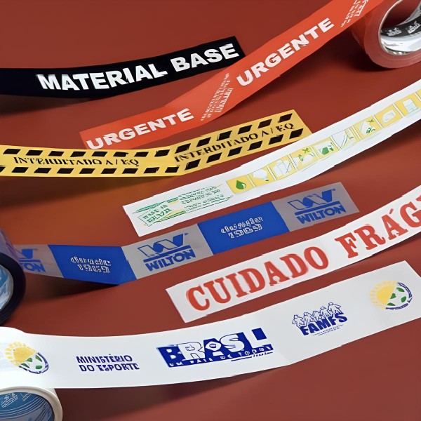 Fitas Adesivas Personalizadas – Impressas