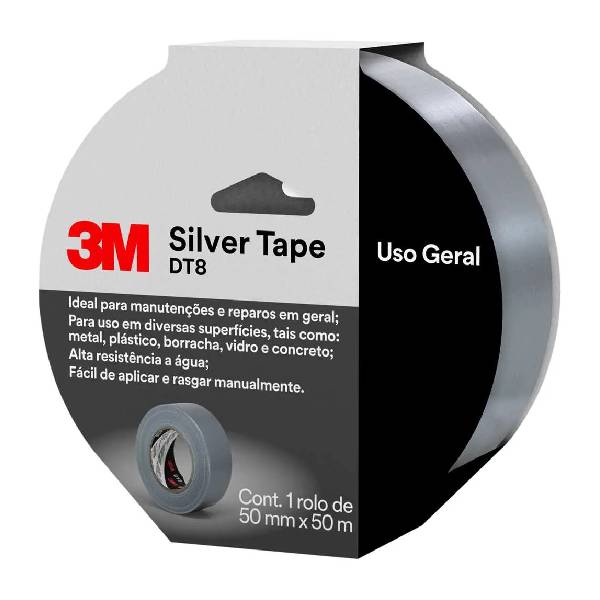 Fitas Silver Tape Cinza e Coloridas